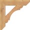 Ekena Millwork Olympic Slat Smooth Bracket, Western Red Cedar, 3 1/2"W x 20"D x 20"H BKT04X20X20OLY06SWR - alternate 2